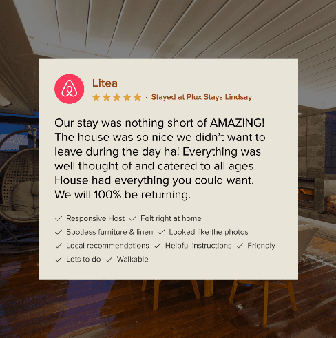 Social media post template example